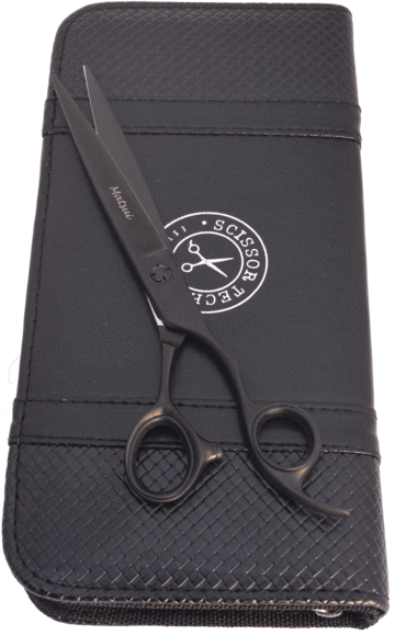 Matsui Black Magic Offset Hairdressing Scissors