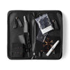 Matsui Mattschwarz hairdressing and modelling scissors with movable thumb as a set