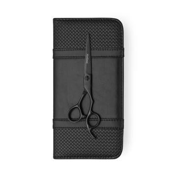 Matsui Mattschwarz Damascus Offset 2022 Friseurschere