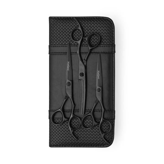 Matsui Mattschwarz Damascus Offset Dreier-Set