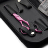 Matsui 2024 Neon Pink Offset Friseur- und Modellierschere im Set