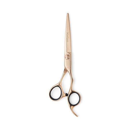 Matsui Roségold Damascus Offset 2022 Friseur- und Modellierschere im Set
