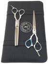 Yasaka hairdressing and modelling scissors in a set