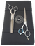 Yasaka hairdressing and modelling scissors in a set